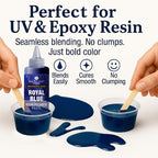 Royal Blue Epoxy Resin Pigment Paste XL – Opaque Epoxy Dye & High Concentration - Image 3