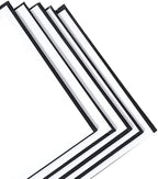 CONDA Black Canvases for Painting, Canvas Panels 8x10 inch, 100% Cotton - Image 3