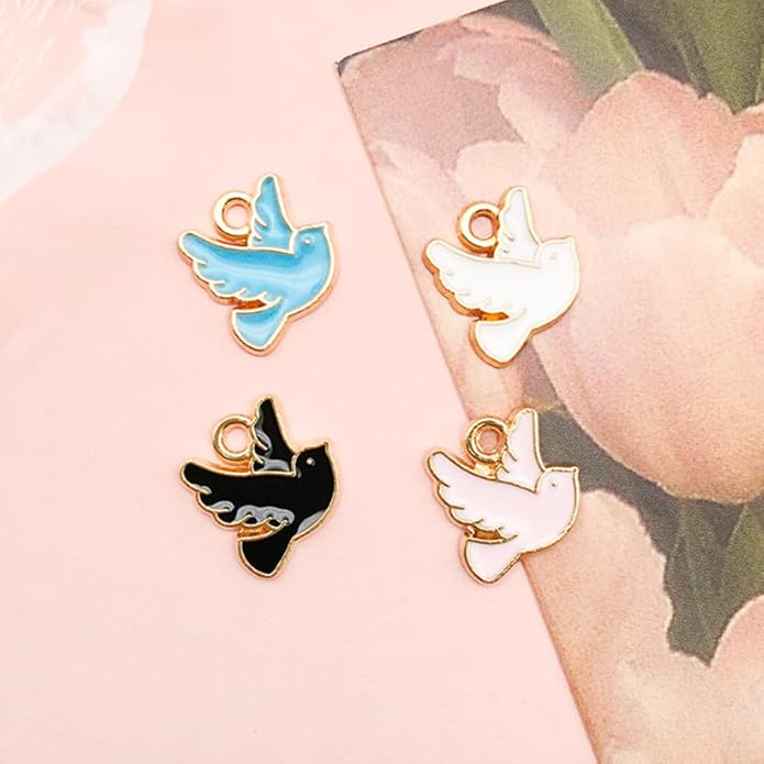 Charms Necklace for Pigeon Accessory Dove Bird Birds Accessories Pendants DIY - Image 3