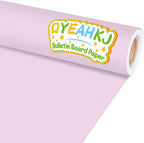 Qyeahkj Lavender Bulletin Board Paper Roll Light Purple Bulletin Board by Qyeahkj