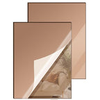 12x16 Inches Bronze Mirror Acrylic Sheet – 2 Pcs Reflective Acrylic Panel by SAKRNIC
