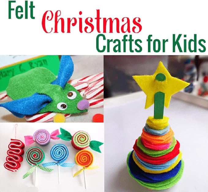 45Pcs Vibrant Felt Sheets for Sewing School Projects Party Craft Decoration | - Image 5