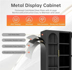 61"H Metal Display Cabinet - Image 7