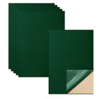 Biaungdo Self Adhesive Felt Sheets, Dark Green, 8 x 12 Inch | A4 Size, Felts by Biaungdo