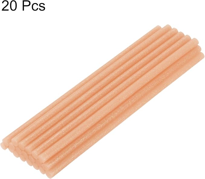 uxcell 20pcs Hot Glue Sticks for Glue Gun 7mm/0.27-inch x 8-inch Mini Hot Melt - Image 3