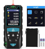 Laser Measuring Tool 165ft, RockSeed S2C Red Beam Laser Measure by RockSeed