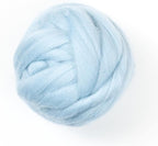 Colored Natural Wool roving, 8 OZ. Best Wool by Kondoosnaturalfibers