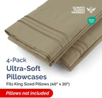 King Pillow Cases Set of 4 - Image 2