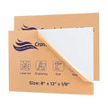 White Acrylic Sheet 8 x 12 x1/8 Inch Thick, Frosted Plexiglass Sheet | Acrylic by Cranviech