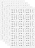 HARFINGTON 5 Sheet/800pcs Rhinestone Adhesive Stickers Self Adhesive Acrylic by HARFINGTON