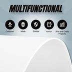 24 Ct Sheets White EVA Cosplay Foam in 9” x 12’’ Sheets; High Density Thick - Image 4