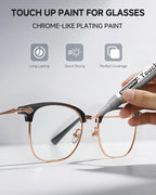 Rose Gold Eyeglass Frame Touch Up Paint Pen, All-in-One Touch Up Kit - Image 2