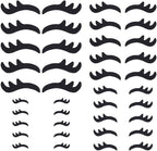 FINGERINSPIRE 40 Pairs Felt Eyelashes by FINGERINSPIRE