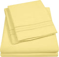 Twin XL Size Sheet Set with Built-in Sheet Straps by SweetHomeCollection