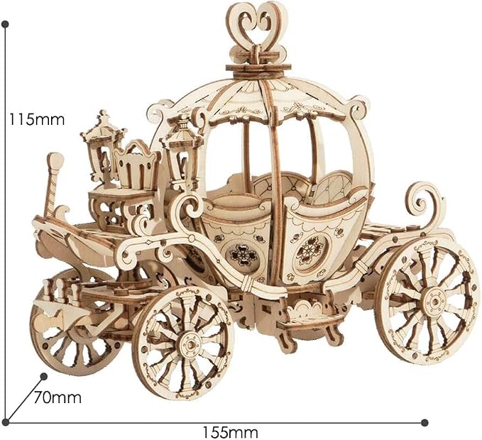 Rowood 3D Puzzles for Adults, Wooden Model Kits for Adult, DIY STEM Toy for - Image 6