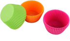 Webake Silicone Baking Cups, 4.3 nch Jumbo Nonstick Cupcake Liners 12-Pack | - Image 7