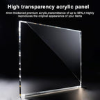 4 Tier Clear Acrylic Display Case - Image 4