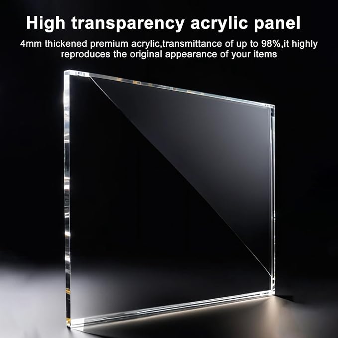 4 Tier Clear Acrylic Display Case - Image 4