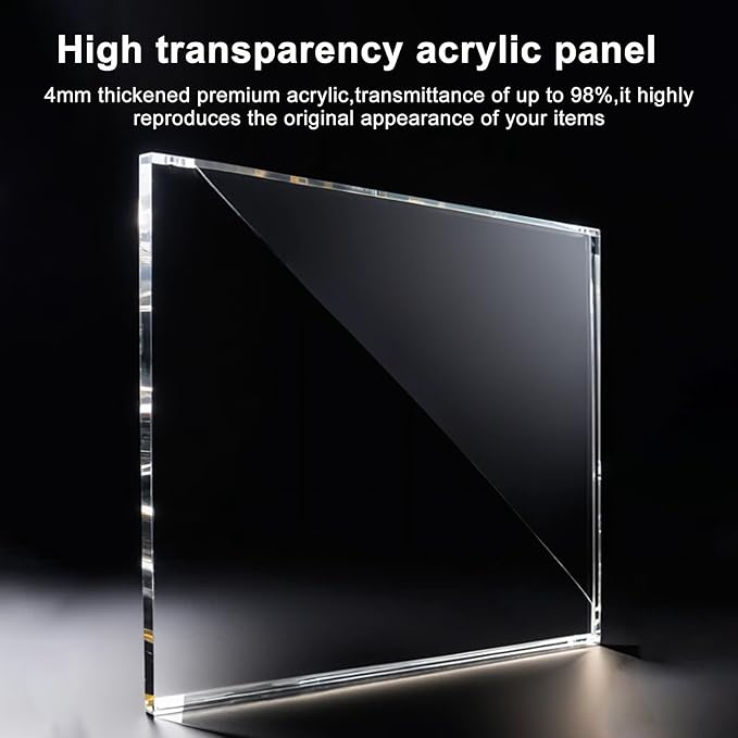 3 Shelf Acrylic Lockable Display Case - Image 4