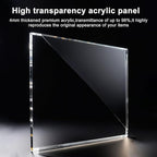 3 Shelf Acrylic Lockable Display Case - Image 4