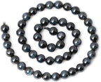 45PCS 8mm Natural Blue Tiger Eye Gemstone Round Loose Beads - Image 2