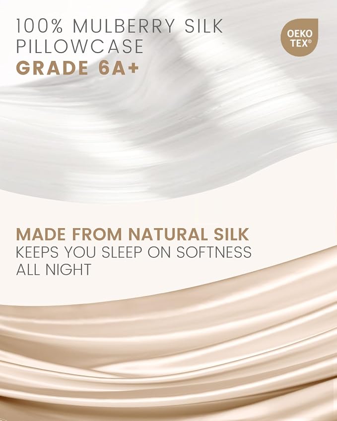 THXSILK 100% Mulberry Silk Pillowcase - Image 2