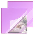 12x12 Inches Purple Mirror Acrylic Sheet – 2 Pcs Reflective Acrylic Panel by SAKRNIC