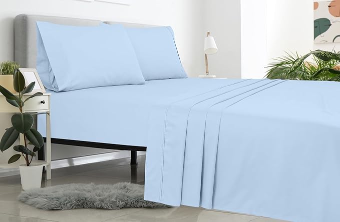 Royale Linens Full Flat Sheet - Image 7