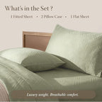 Threadmill King Size Sheets for King Mattress | 800 Thread Count Jacquard - Image 4