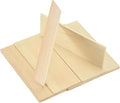 MECCANIXITY 10Pcs Wood Strips Slats, 5/64" x 1‑5/8" x 4" Thin Wood Sticks Flat by MECCANIXITY