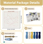 DOODLREAM Mountains DIY Punch Needle Embroidery Kit - Image 2