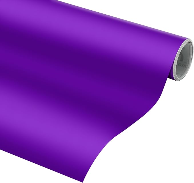 VViViD Purple Matte DECO65 Permanent Adhesive Craft Vinyl - Image 5