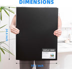 Large 18"x24" Art Portfolio Heavy Duty Binder - Image 2