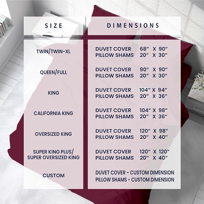 Kotton Culture 1 Pc 120" x 98" Duvet Cover Oversized King 100% Egyptian Cotton - Image 4