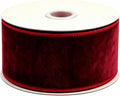 Songye Velvet Ribbon 10 Yards Christmas Velvet Wired Ribbons by Unknown