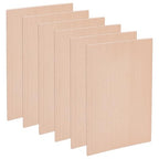 OLYCRAFT 6Pcs 6x4.1 Inch Balsa Wood Sheets 2.5mm Thickness Unfinished Beech by OLYCRAFT