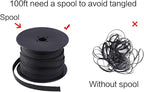Keco 50ft – 1/4 inch & 1/2 inch PET Expandable Braided Cable Sleeve – Wire - Image 7