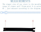 ANPURZII 10PCS #3 10 Inch Black Invisible Zippers - Image 2