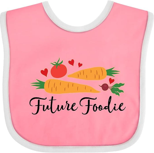 inktastic Future Foodie Cute Vegetable Baby Bib