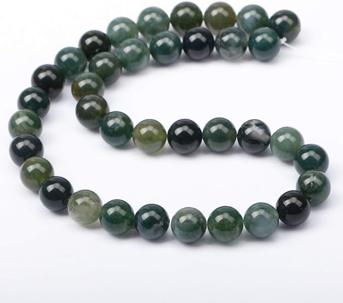 AD Beads Natural Gemstone Round Loose Beads 15" - Image 2