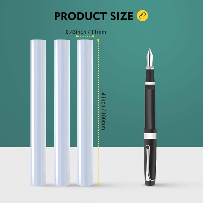 200-Pack Full Size Hot Glue Sticks, Magicfly 4 Inch Long X 0.43 Inch Diameter - Image 4
