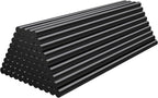 72 Pack Black Hot Glue Sticks Bulk, 0.27" Dia x 8" Long Black Glue Sticks by ENPOINT