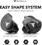 Decibullz - Custom Molded Earplugs, 31dB Highest NRR, Comfortable Hearing - Image 2