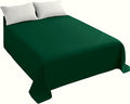 Sfoothome Blackish Green Sheet, Ultra Soft and Comfortable Microfiber Top Sheet by Sfoothome
