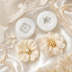 2 Pack 3D Flower Silicone Candle Molds Camellia Poppy - Image 8