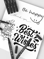 KEMYR 4 Micro Fine liner Drawing Art Pens Calligraphy Pens: 0.05mm Size Black - Image 6
