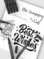 KEMYR 4 Micro Fine liner Drawing Art Pens Calligraphy Pens: 0.5mm Size Black - Image 6