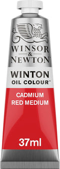 Winsor & Newton Winton Oil Color, 37ml Tube, Cadmium Red Medium by WinsorNewton