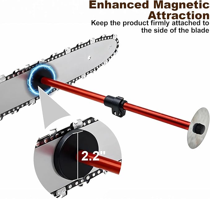 Magnetic Firewood Measuring Tool, Magnetic Log Marker - Image 3