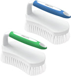 Amazer Scrub Brush for Cleaning Comfort Grip Shower Scrubber Flexible Stiff by Amazer